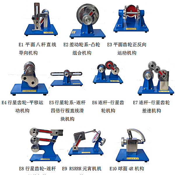 機械運動機構(gòu)簡圖模型（創(chuàng)新變異型）,機械運動簡圖模型